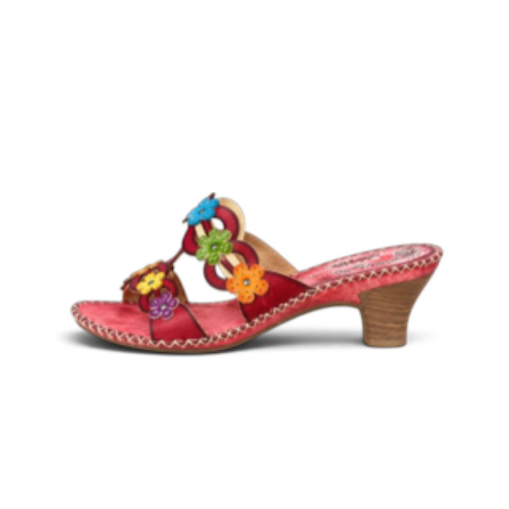 Spring Step Women's Red and Yellow  7.5